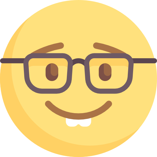 Nerd Special Flat icon