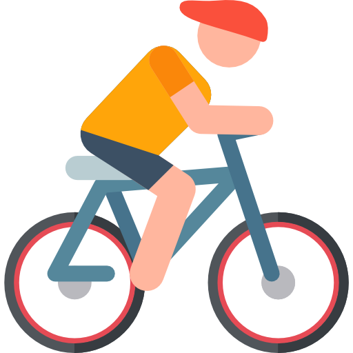 Cycling free icon