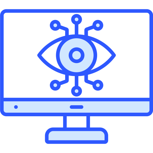 visión icono gratis