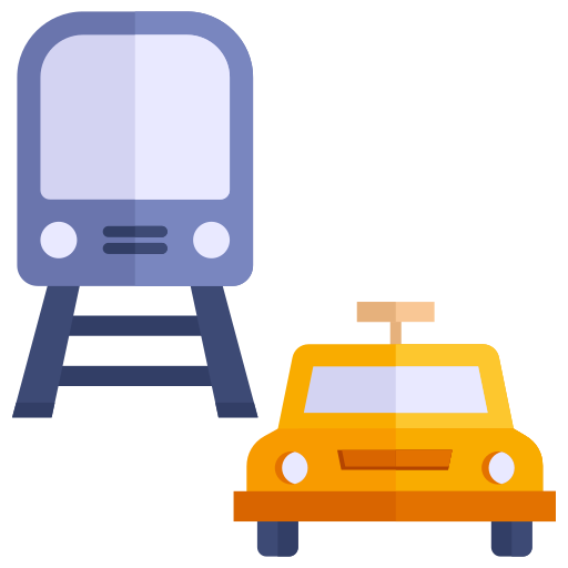 transporte público icono gratis