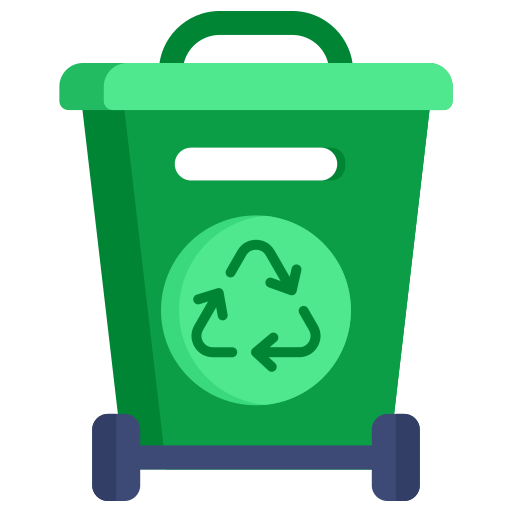 Recycle bin Generic color fill icon