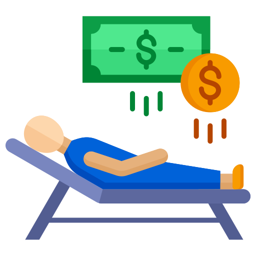 passive income Icône gratuit passive income Icône gratuit