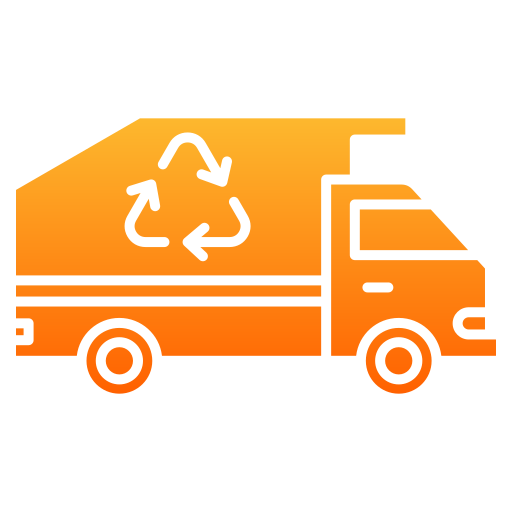 Garbage Truck Generic gradient fill icon