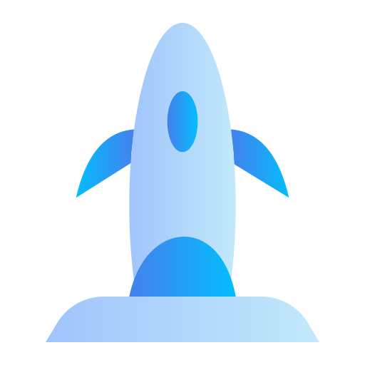 Rocket Generic gradient fill icon