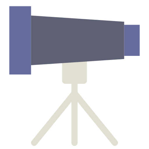 Telescope free icon