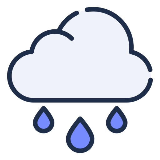 Rain icon Generic color lineal-color