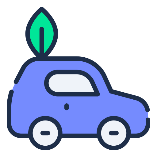 coche ecológico icono gratis