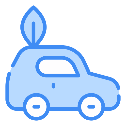 coche ecológico icono gratis