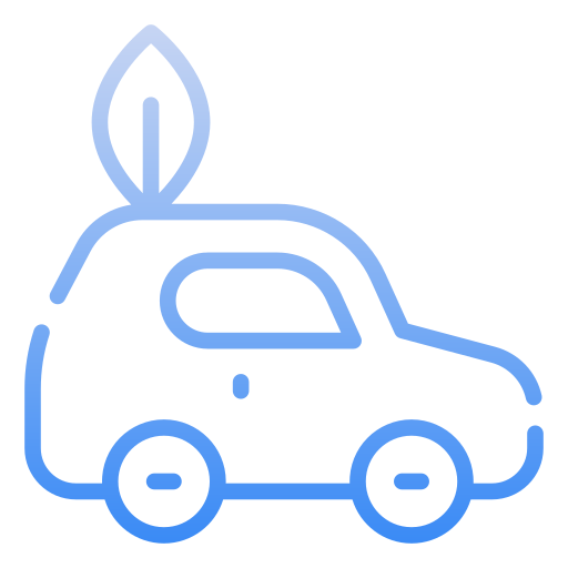 coche ecológico icono gratis