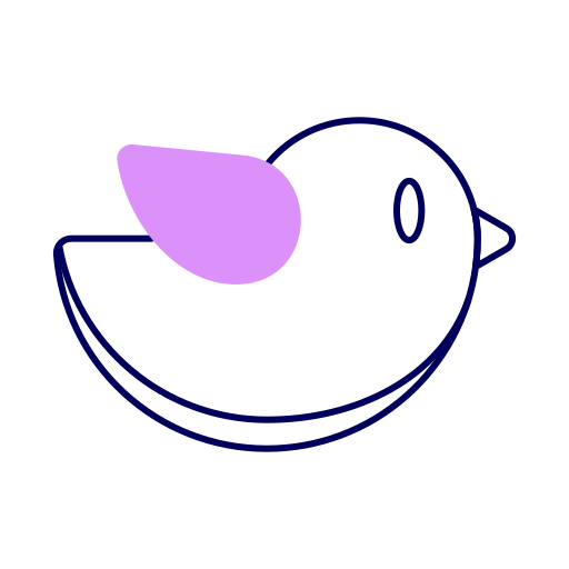 pájaro icono gratis