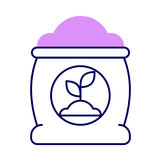 Fertilizer free icon