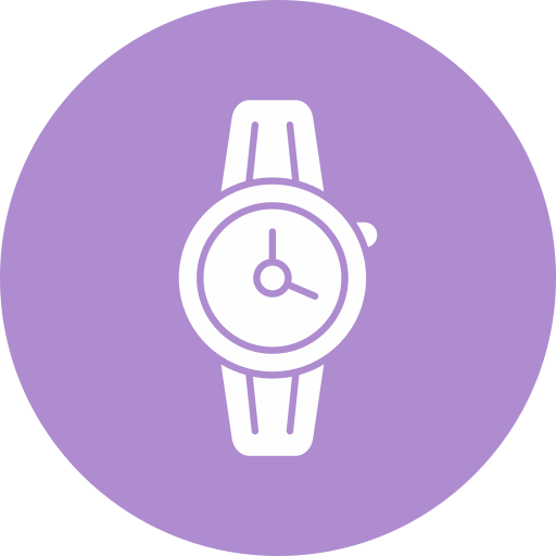 reloj de pulsera icono gratis