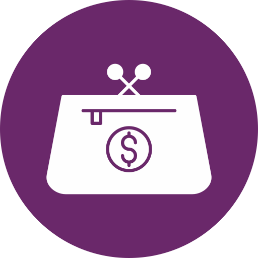 monedero icono gratis