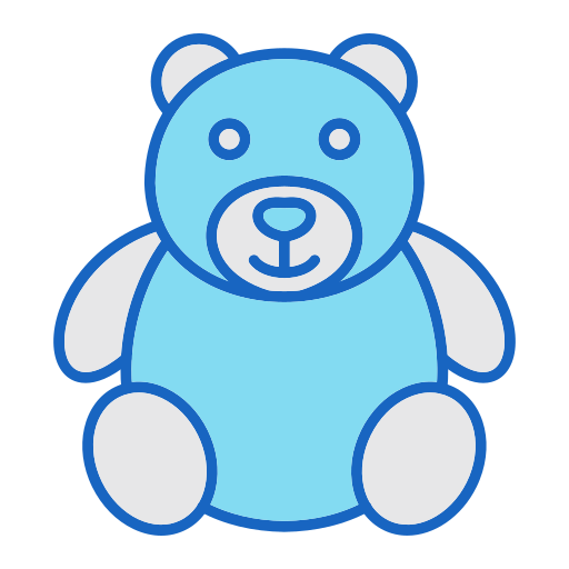 oso de peluche icono gratis