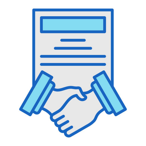 Agreement Generic color lineal-color icon