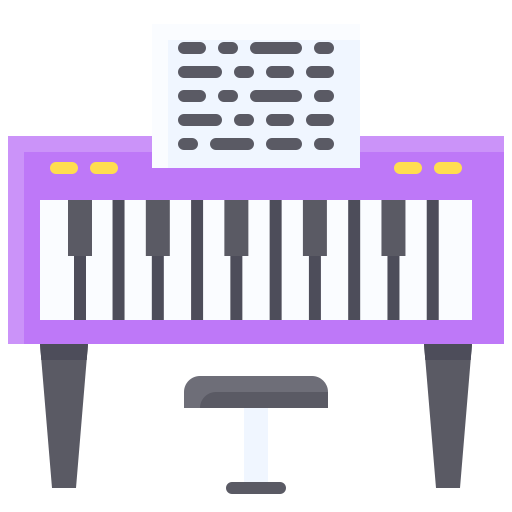 piano icono gratis