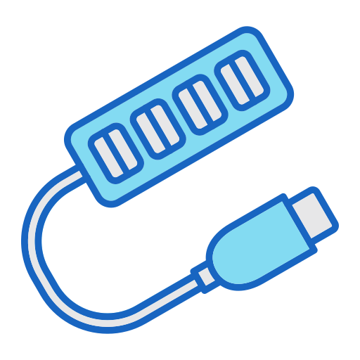 Hub usb icono gratis