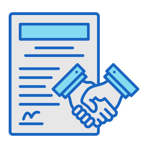 Agreement Generic color lineal-color icon