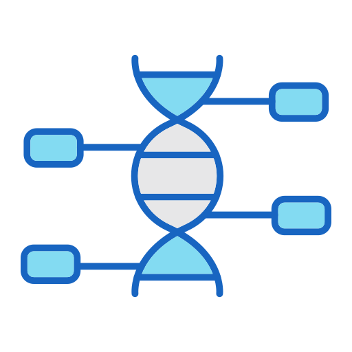 Gene Generic Color Lineal Color Icon