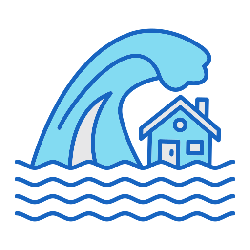 tsunami icono gratis