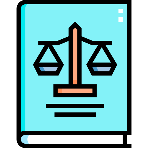 libro de leyes icono gratis
