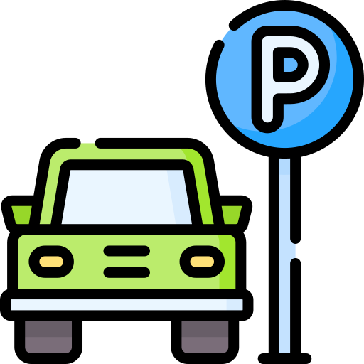 aire de stationnement Icône gratuit