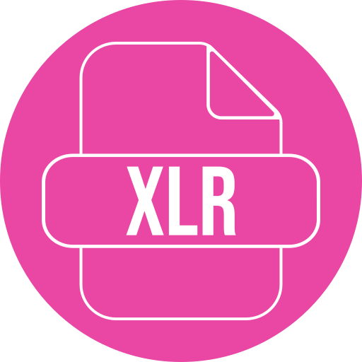 xlr grátis ícone xlr grátis ícone