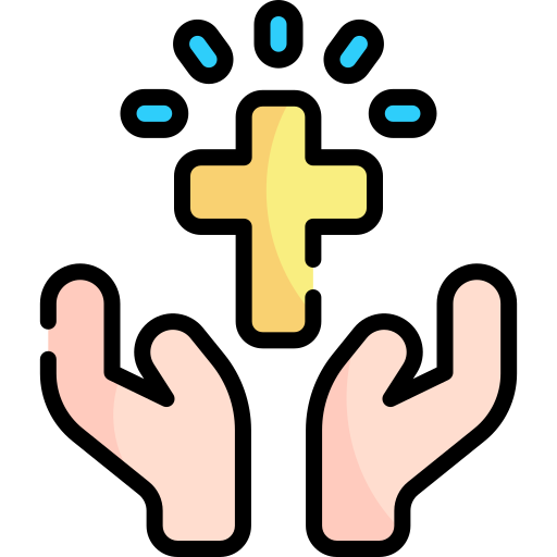 Christianity Kawaii Lineal color icon