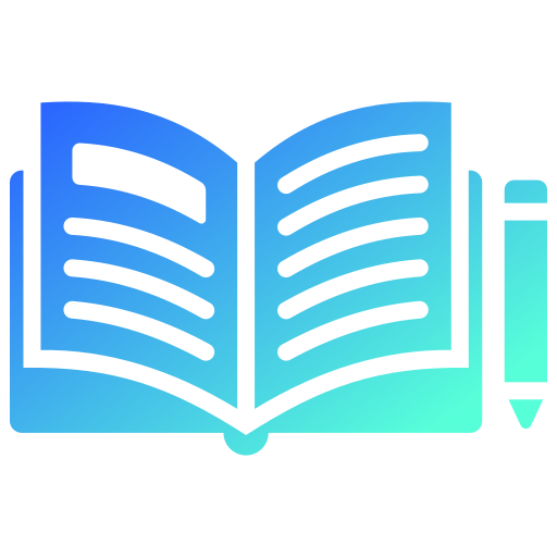 Book Generic gradient fill icon