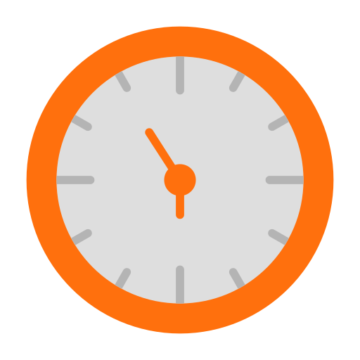 Clock Generic color fill icon