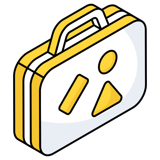Briefcase free icon