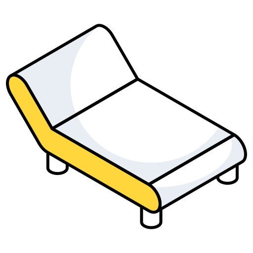 cama solar icono gratis