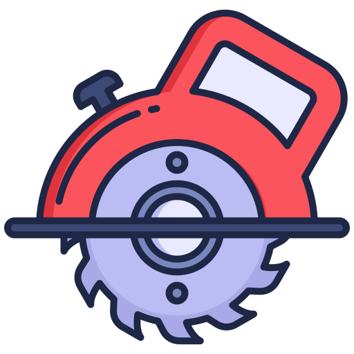 Electric saw Generic color lineal-color icon