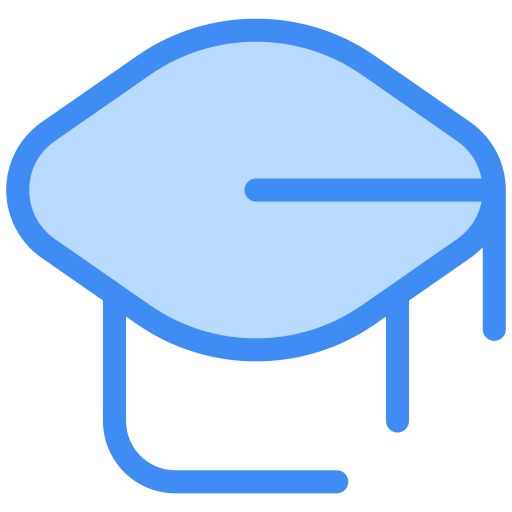 gorro de graduación icono gratis