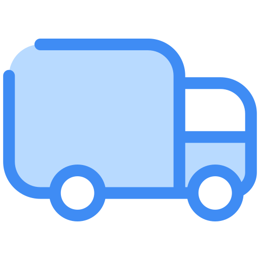 camión de reparto icono gratis