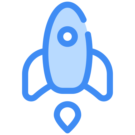 Cohetes icono gratis