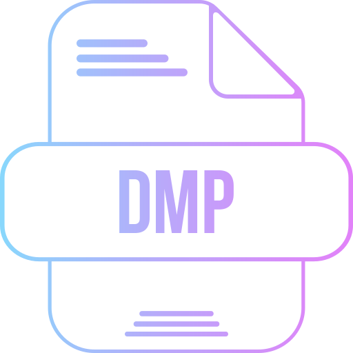 archivo dmp icono gratis