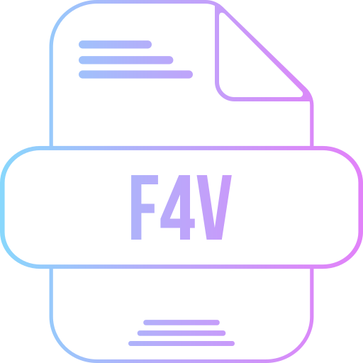 f4v icono gratis