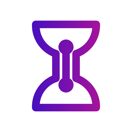 Hourglass Generic Gradient Outline Icon