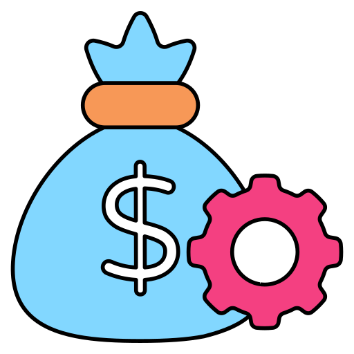 sac d'argent Icône gratuit