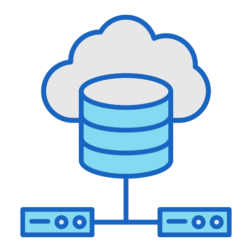 servidor en la nube icono gratis