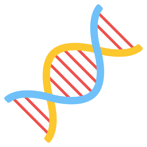 Dna Generic Color Fill Icon