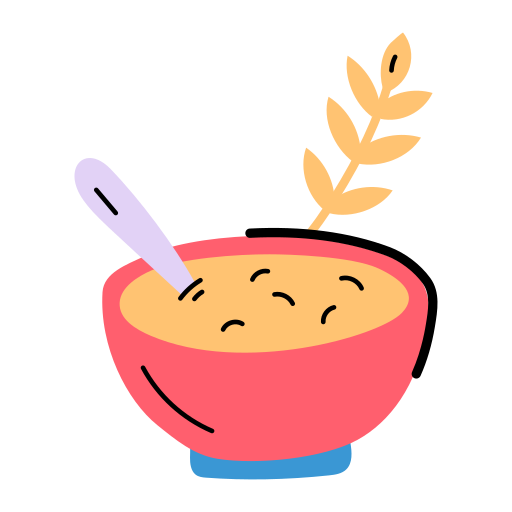 Oatmeal free sticker