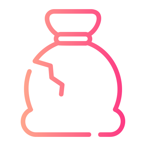 bolsa de dinero icono gratis