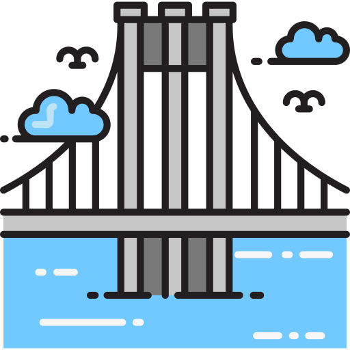 puente de brooklyn icono gratis