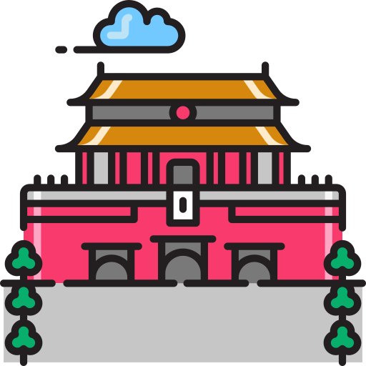 Forbidden city Flaticons.com Flat icon