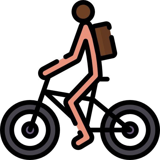 Biking - Free people icons