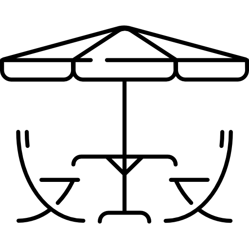 terraza icono gratis