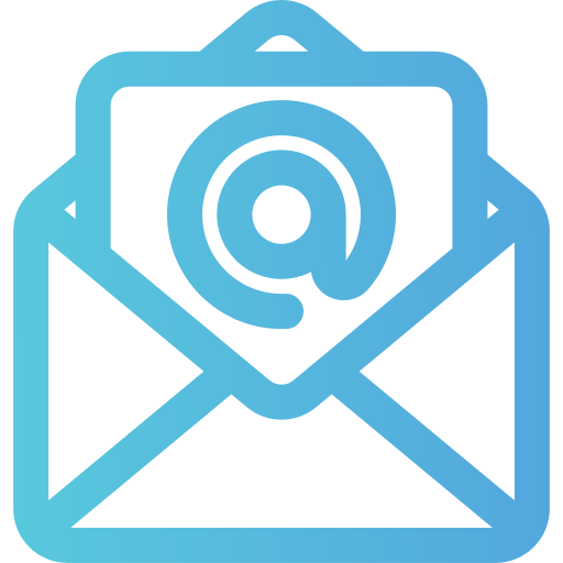 Email Generic gradient outline icon