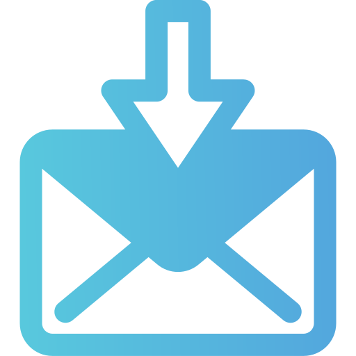 Email Generic gradient fill icon